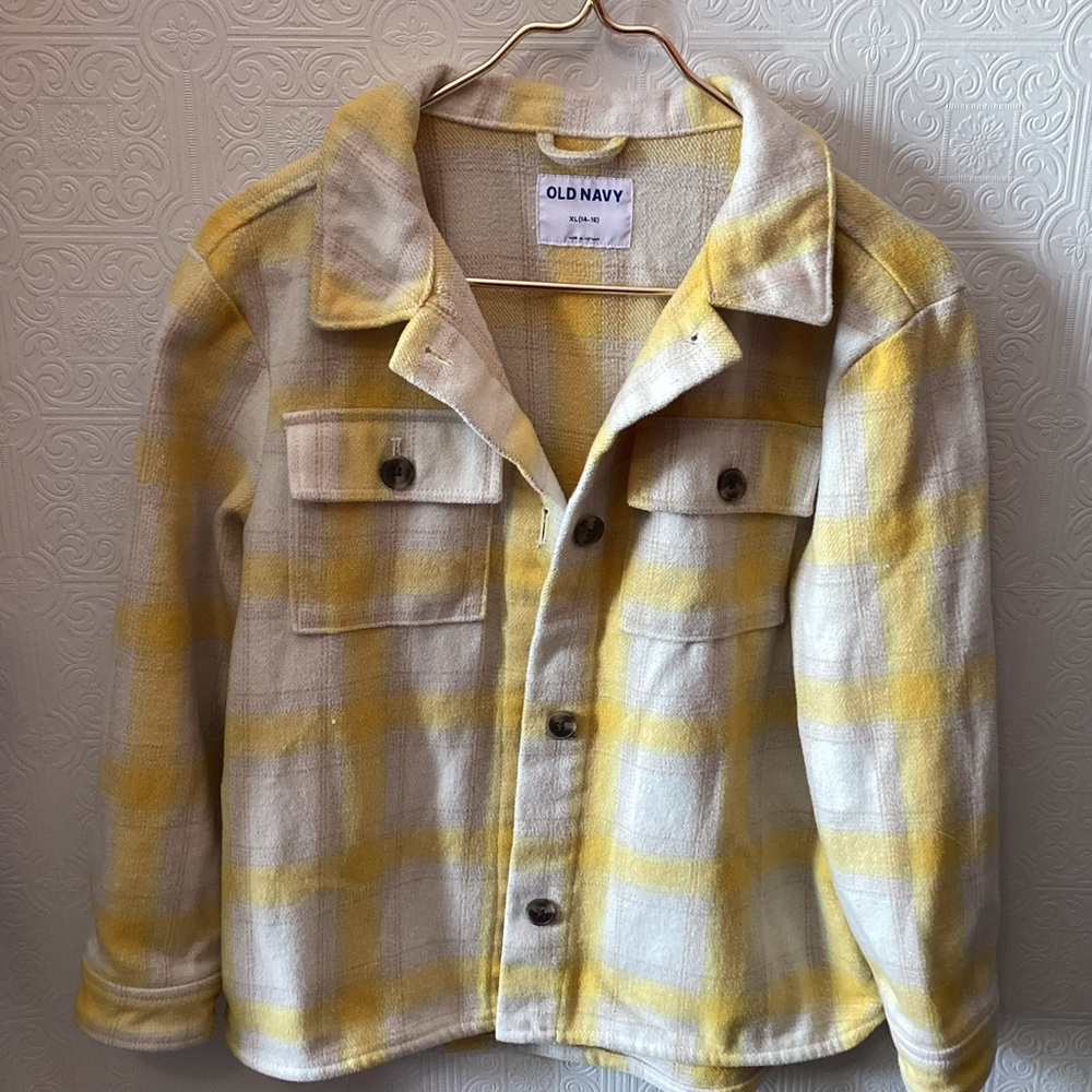 Yellow Plaid Shacket